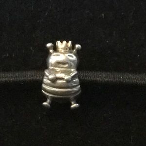 Pandora Queen Bee 2 Tone Charm wt 14k